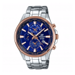 Casio Edifice Men's Blue Dial Stainless Steel Bracelet Watch