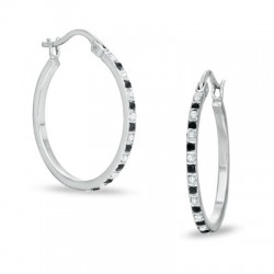 Alternating Hoops in Platinum Plating