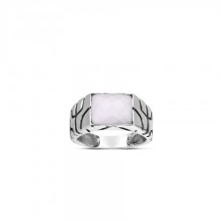 Silver Engraved Champion Ring