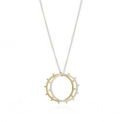 Rachel Jackson Punk Rings Necklace
