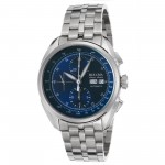 Tellaro AccuSwiss Chronograph Automatic Blue Dial Men's Watch