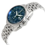 Tellaro AccuSwiss Chronograph Automatic Blue Dial Men's Watch