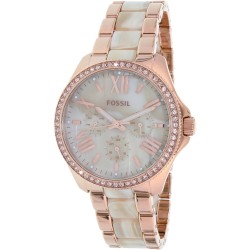 Cecile Beige Horne Dial Ladies Quartz Watch