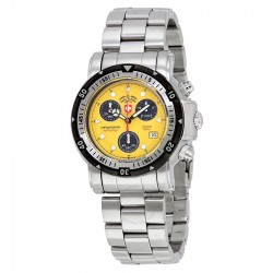 Seawolf I Yellow Dial Men's Chronograph Sports Watch