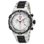 Conger White Dial Men's Two Tone Chronograph Watch